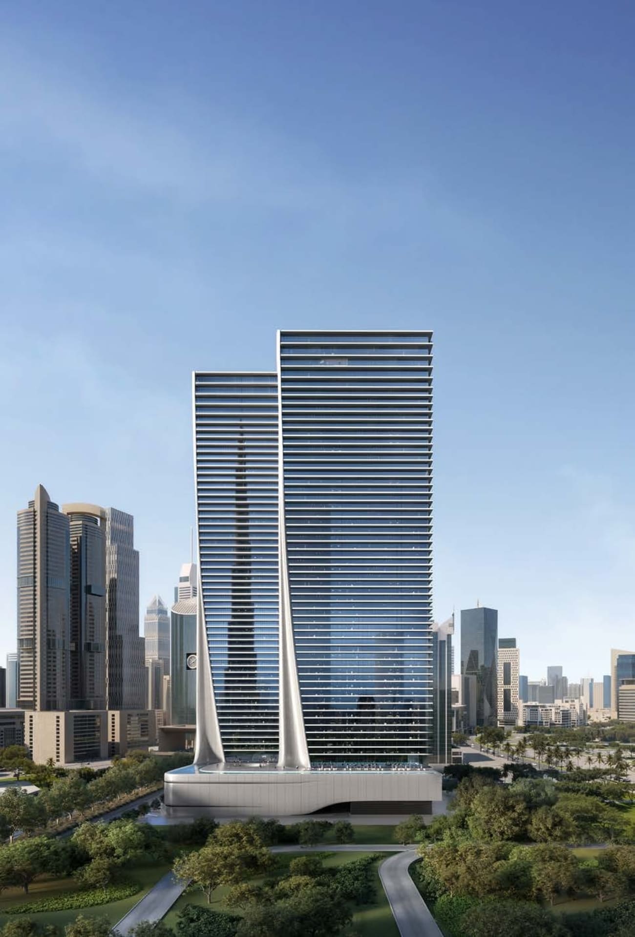 Akala Residences by ARADA, image 2 of 13. Render supplied by developer.