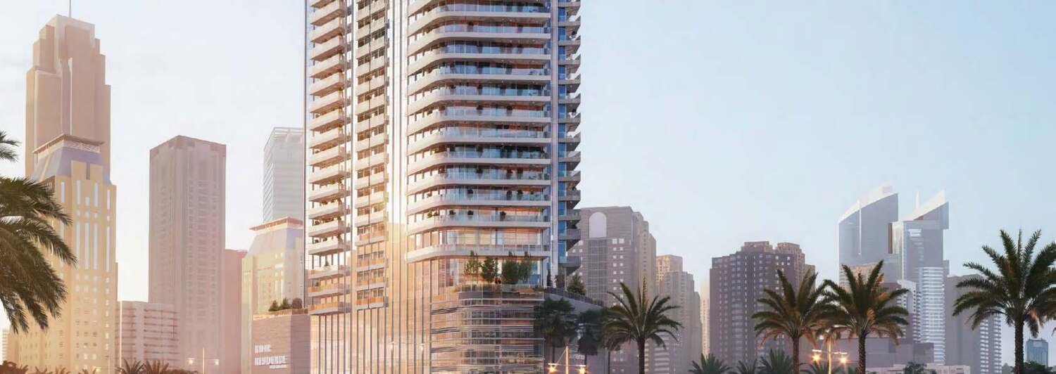 Habtoor Grand Residences by Al Habtoor, image 1 of 13. Render supplied by developer.