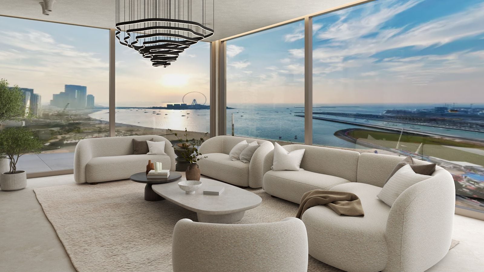 Habtoor Grand Residences by Al Habtoor, image 4 of 13. Render supplied by developer.