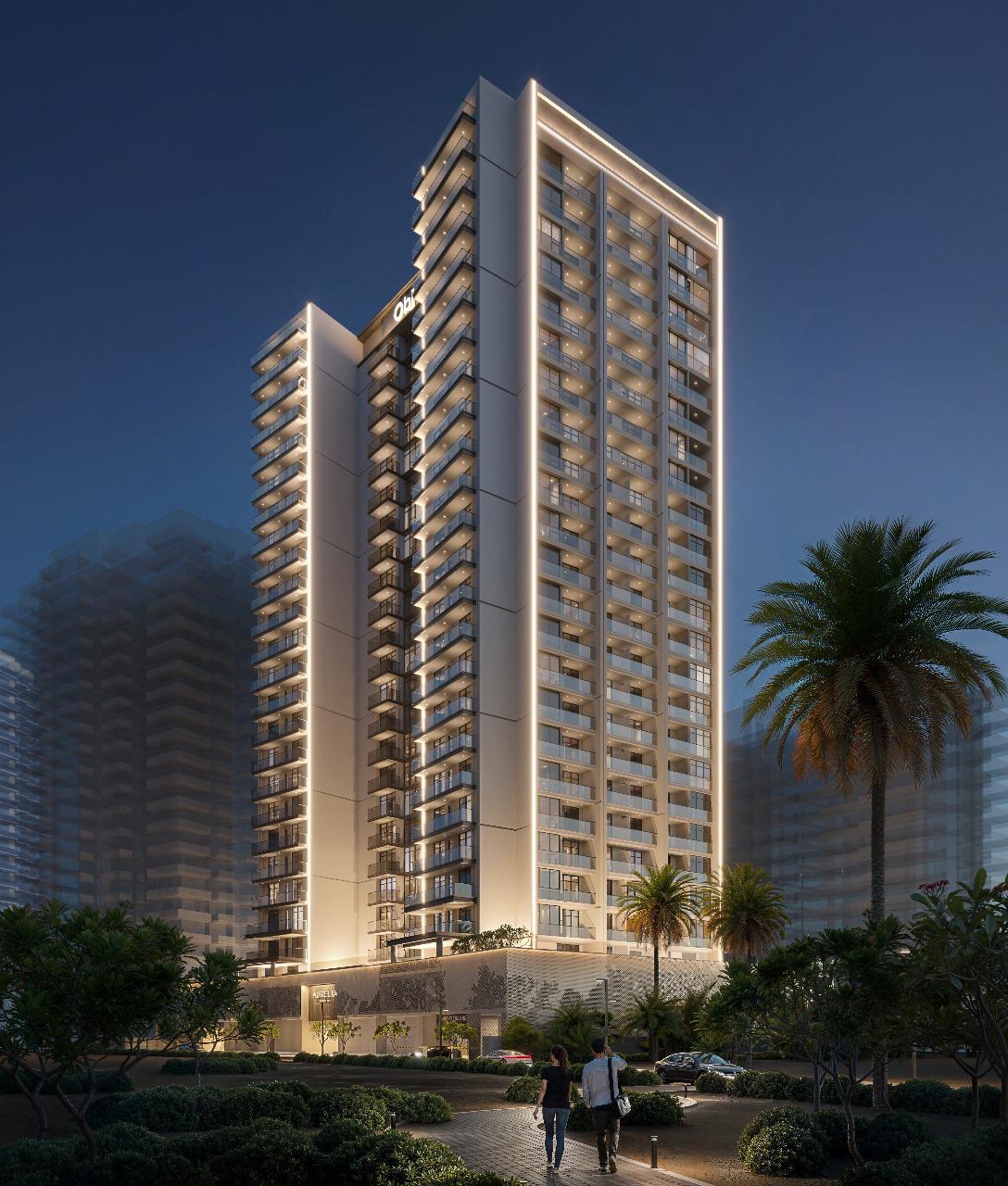 AUREL1A Residence by Object One, Dubai Sports City. Render supplied by developer.