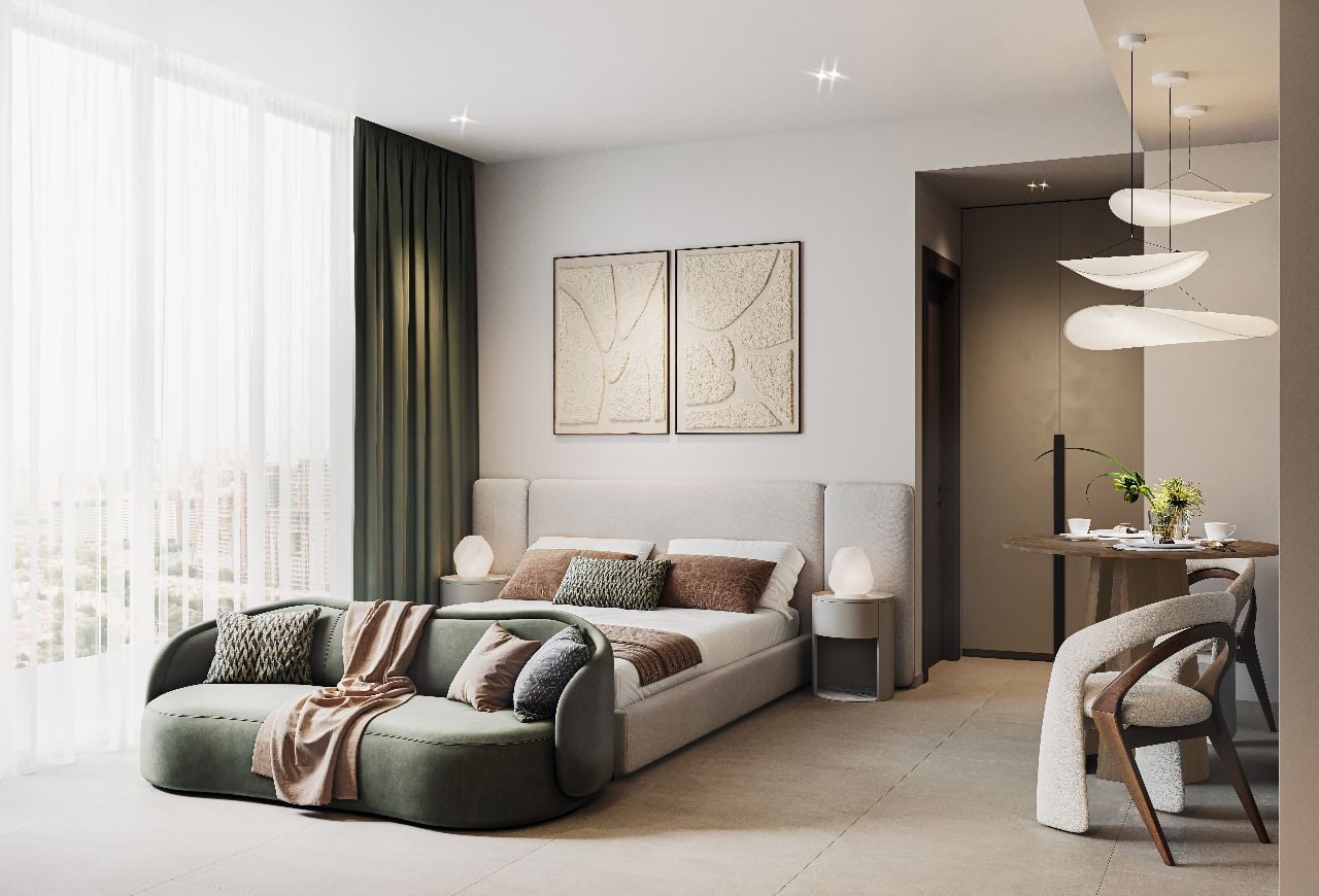 AUREL1A Residence by Object One, image 4 of 10. Render supplied by developer.