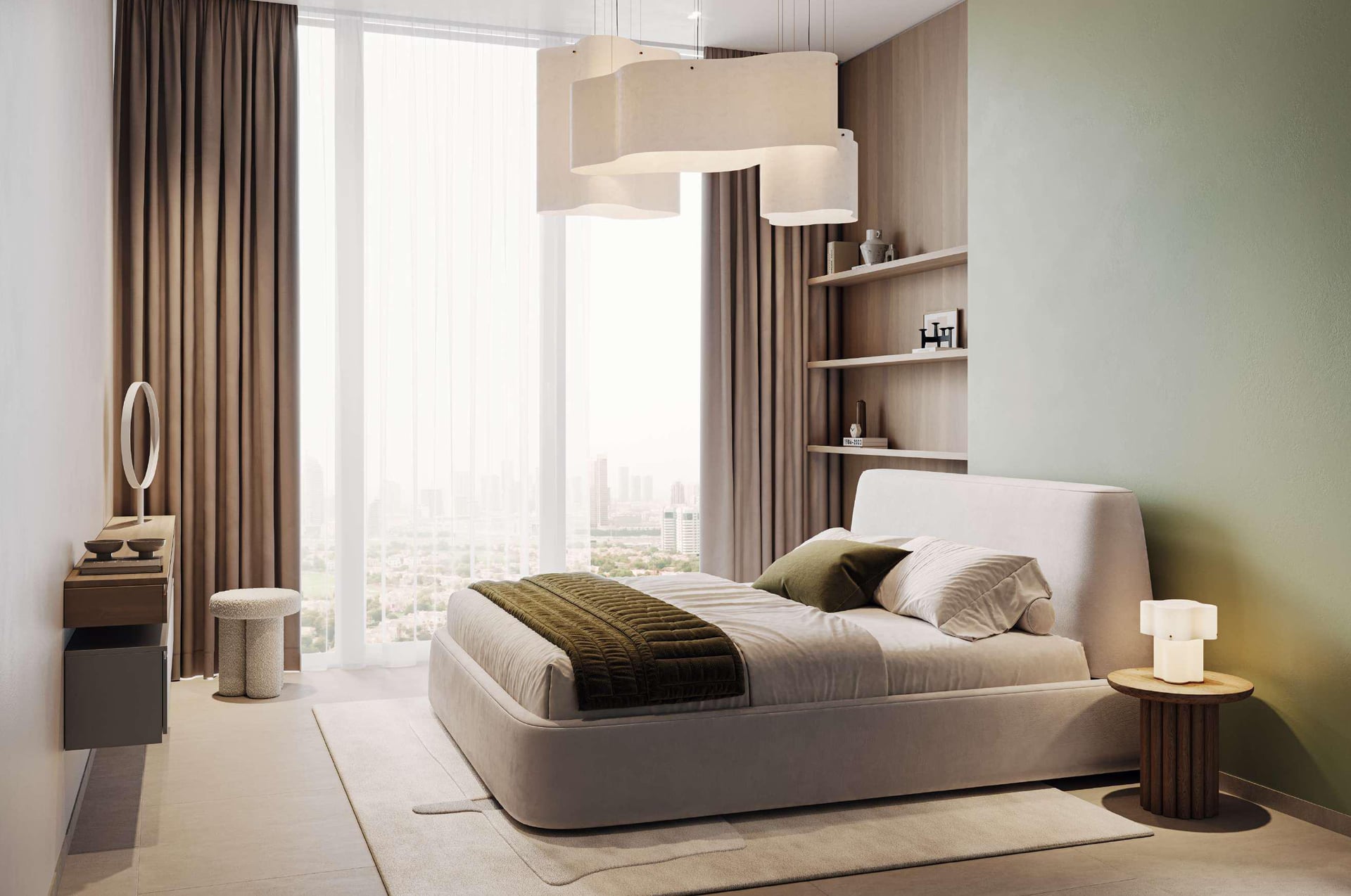 AUREL1A Residence by Object One, image 5 of 10. Render supplied by developer.