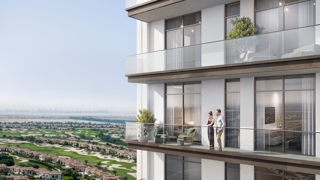 AUREL1A Residence by Object One, image 2 of 10. Render supplied by developer.