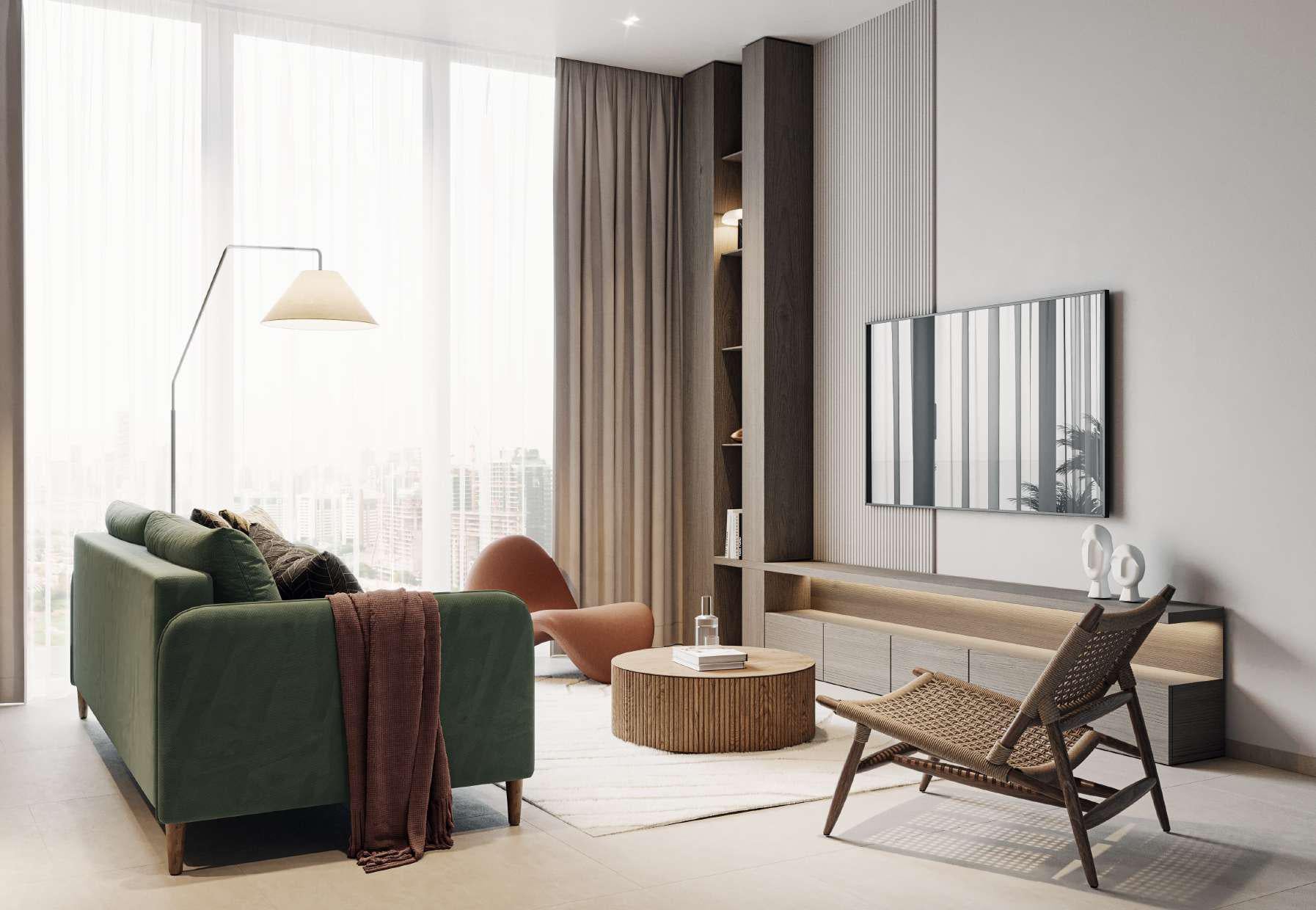 AUREL1A Residence by Object One, image 7 of 10. Render supplied by developer.