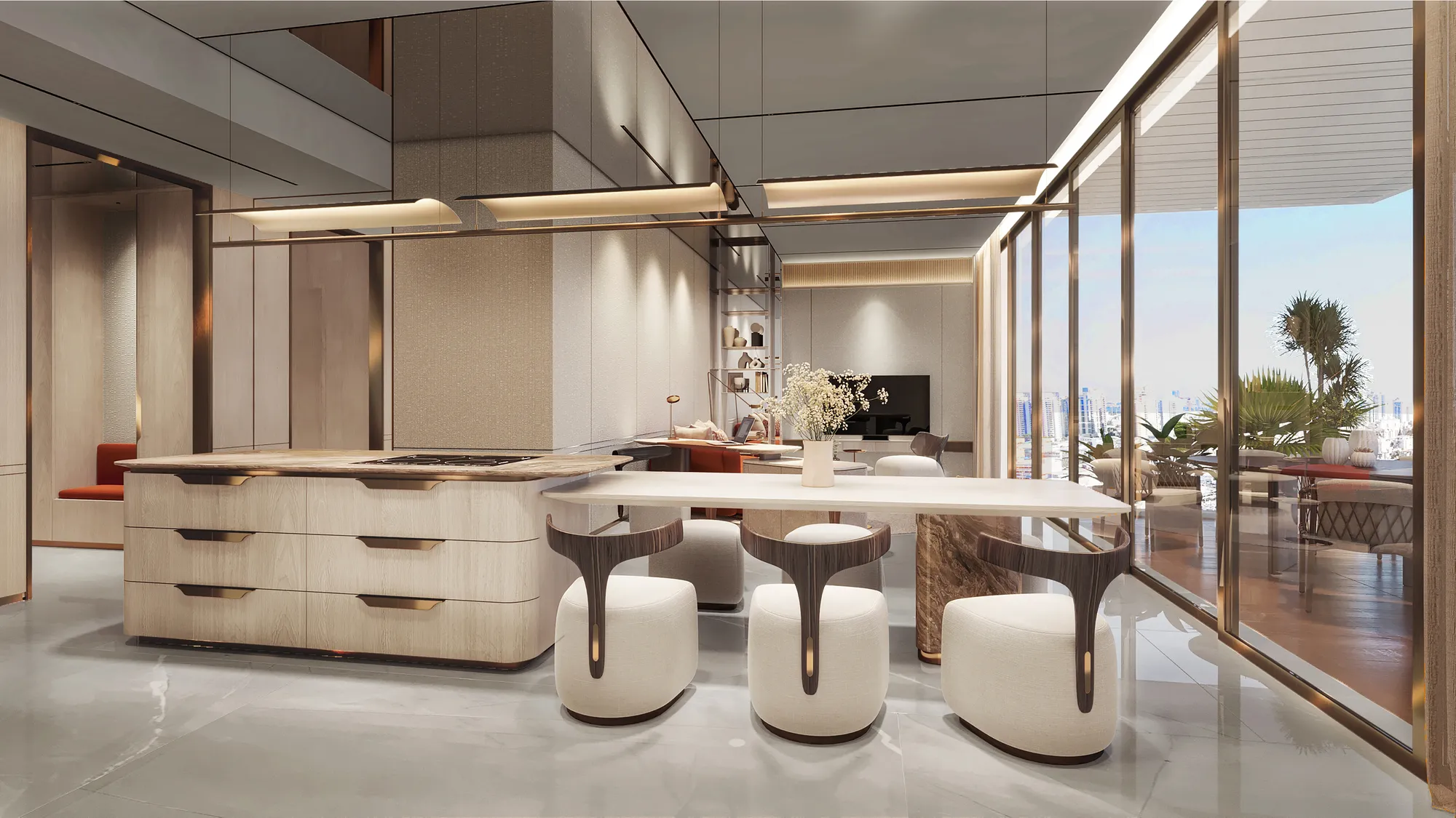 Mas Barsha Residency by Revi Realty, image 11 of 16. Render supplied by developer.