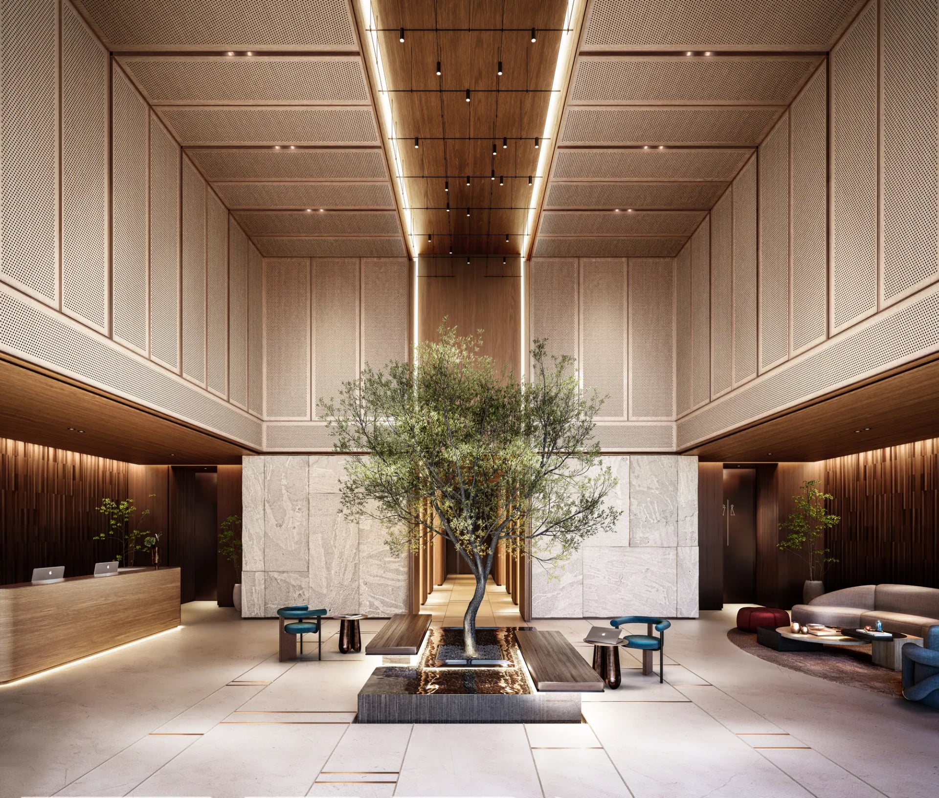 Mas Barsha Residency by Revi Realty, image 16 of 16. Render supplied by developer.
