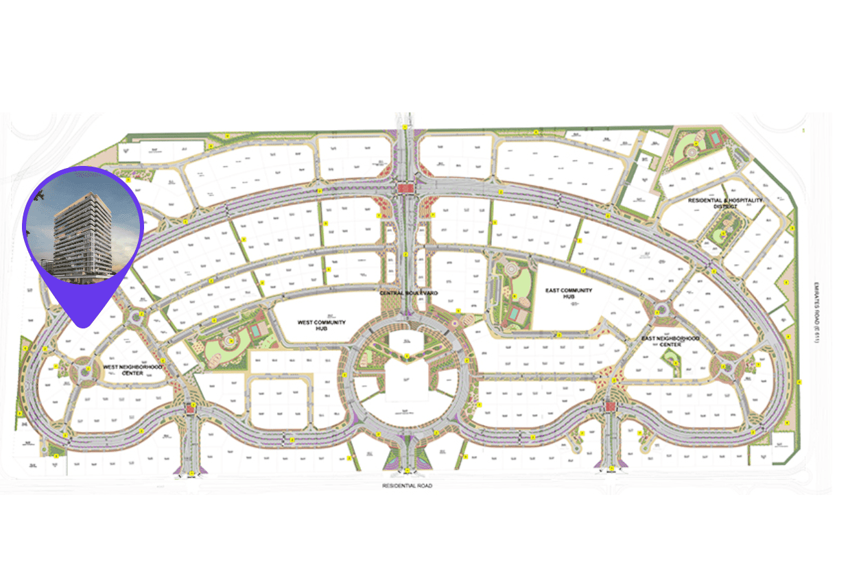 Floarea Oasis by Mashriq Elite Developments, image 11 of 14. Render supplied by developer.
