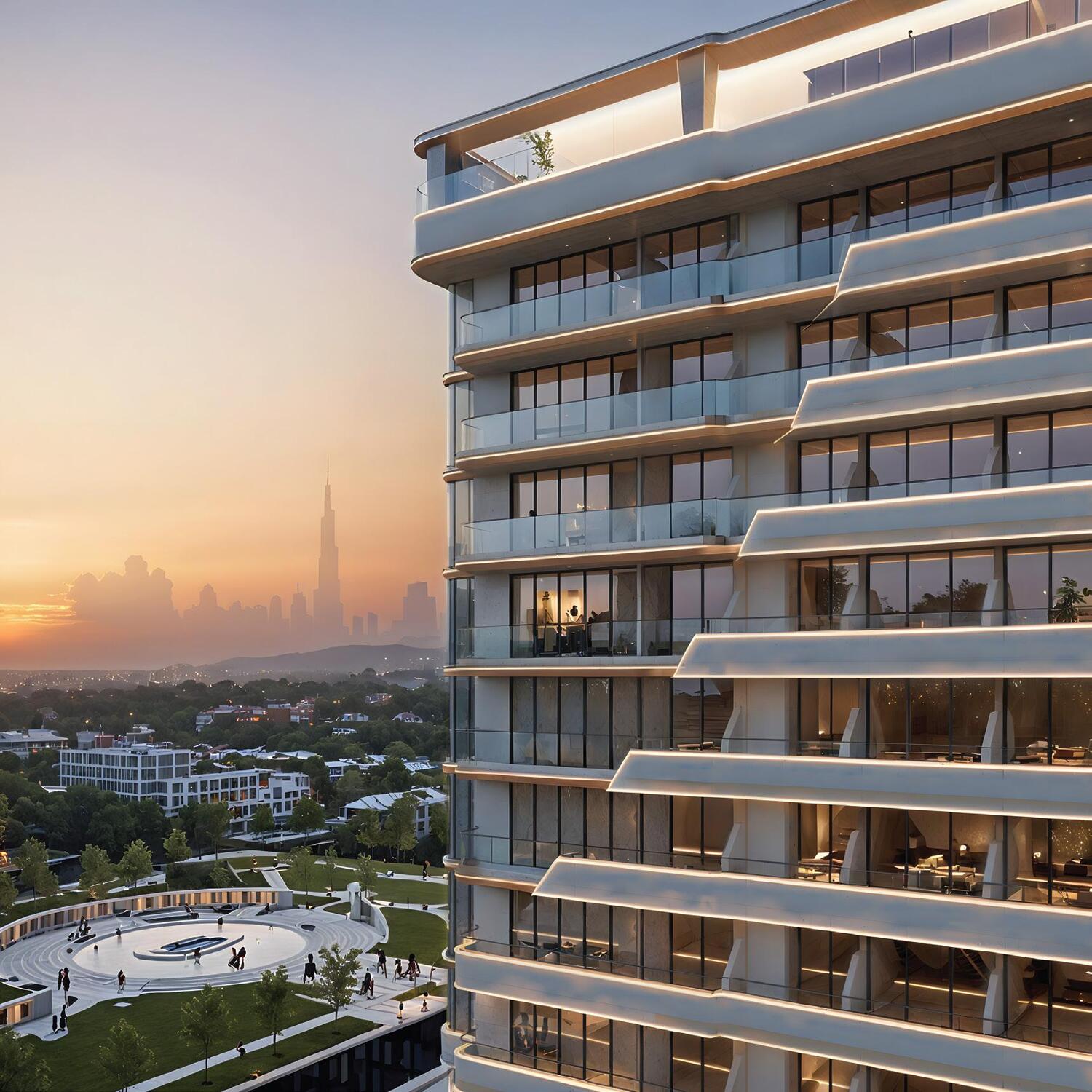 Floarea Oasis by Mashriq Elite Developments, image 2 of 14. Render supplied by developer.