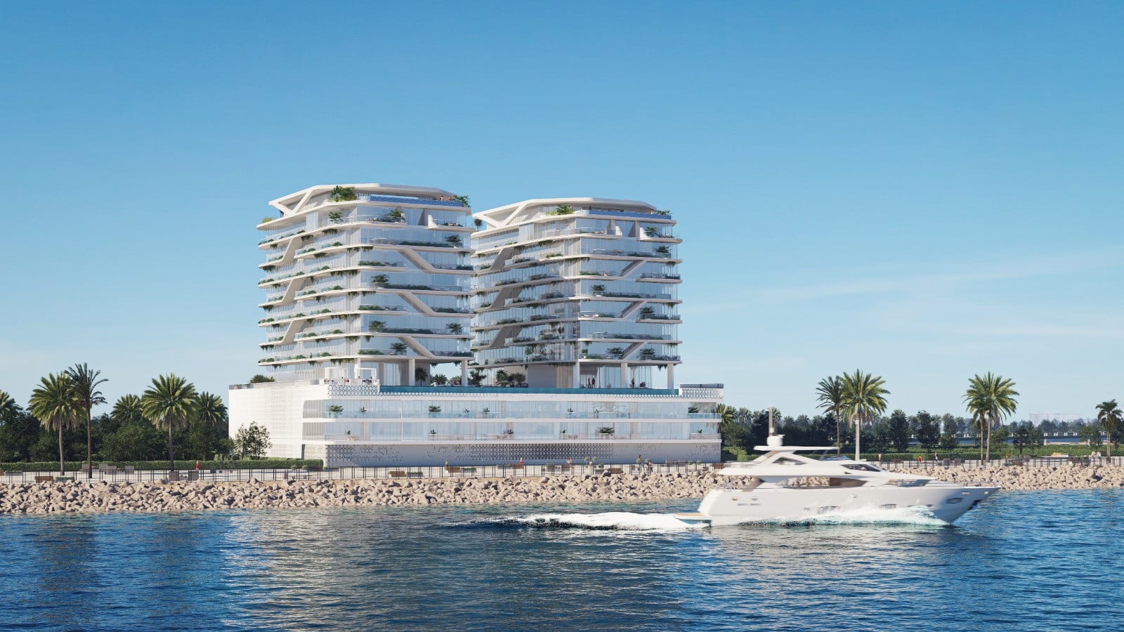 Hatimi Residences by Fakhruddin Properties, image 4 of 20. Render supplied by developer.