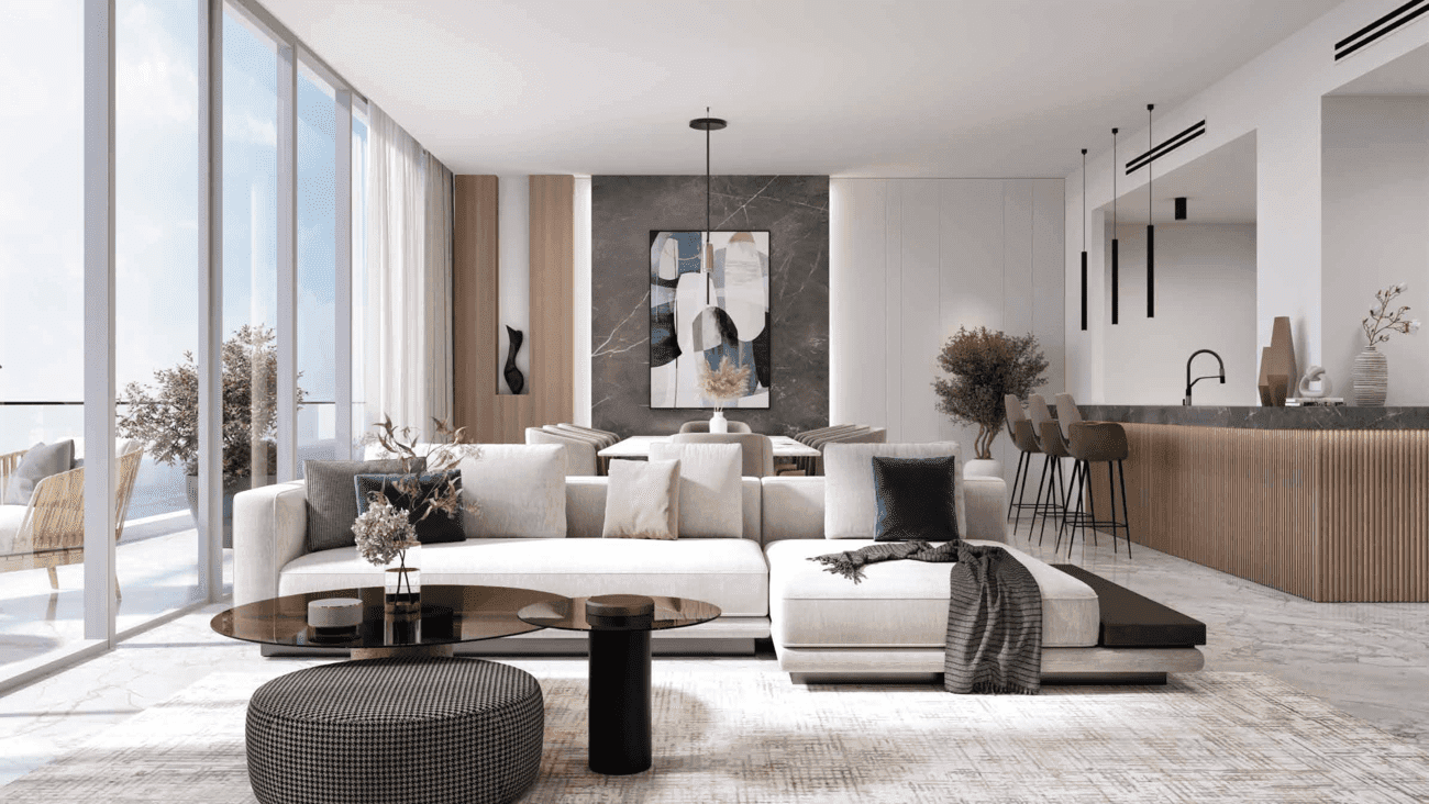 Hatimi Residences by Fakhruddin Properties, image 11 of 20. Render supplied by developer.