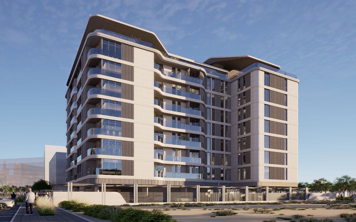 Timber Terrace by Vakson First Property Development, image 4 of 11. Render supplied by developer.
