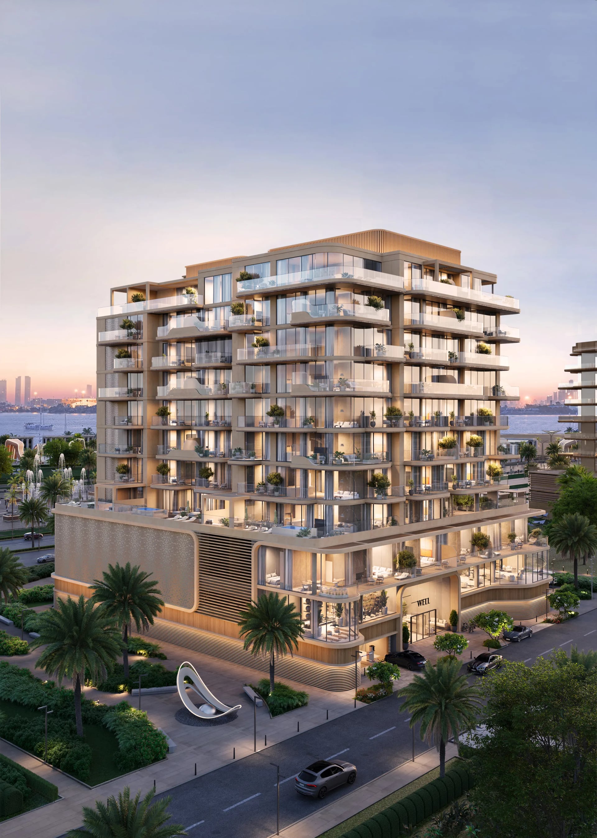 House of WELL 1 and 2, image 2 of 24. Render supplied by developer.