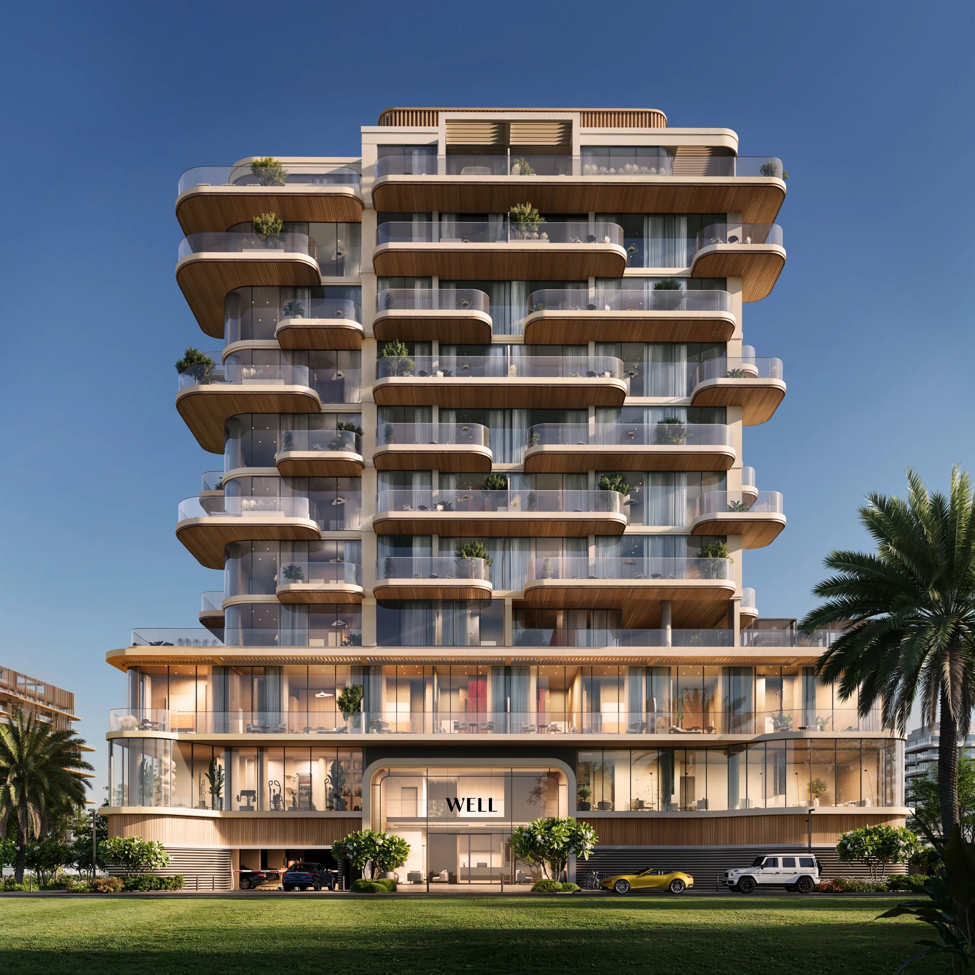 House of WELL 1 and 2, image 3 of 24. Render supplied by developer.