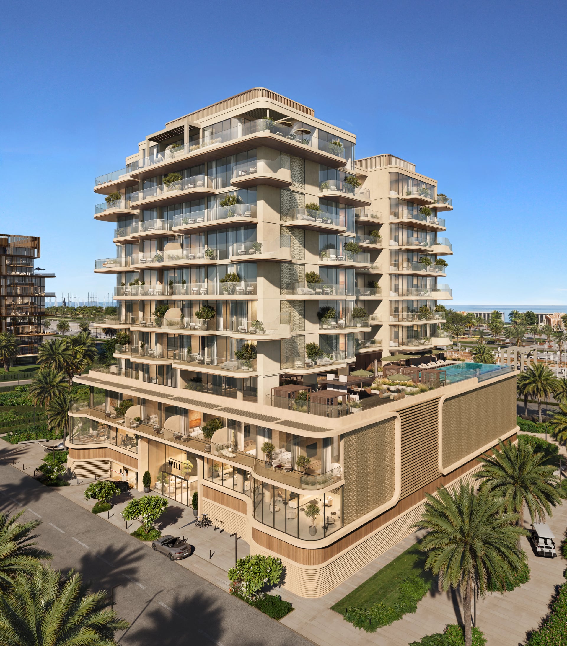 House of WELL 1 and 2, image 4 of 24. Render supplied by developer.