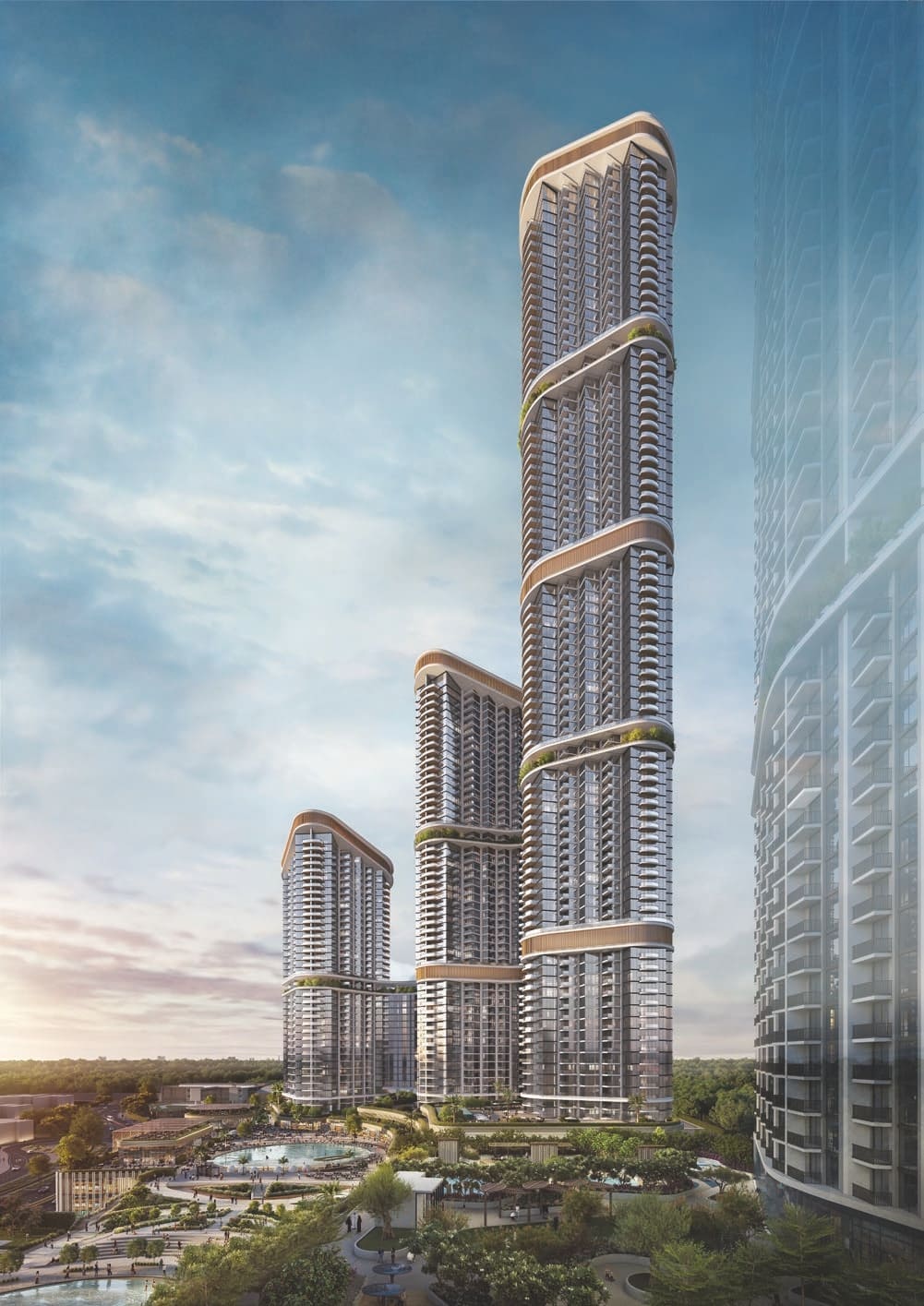 Skyscape by Sobha, image 1 of 8. Render supplied by developer.