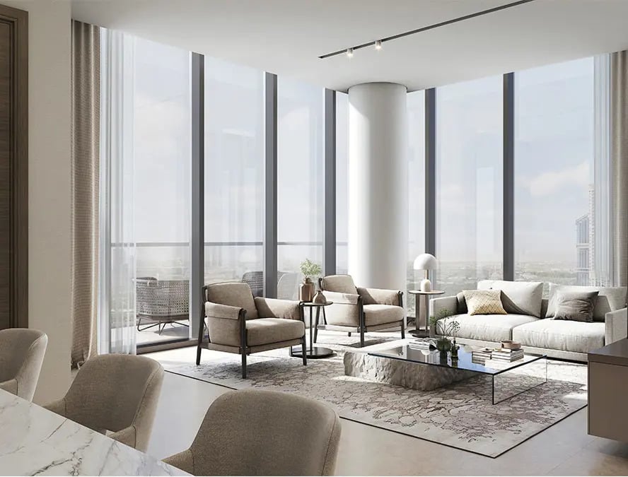 Skyscape by Sobha, image 6 of 8. Render supplied by developer.