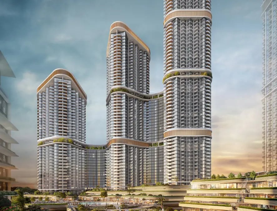 Skyscape by Sobha, Sobha Hartland 2. Render supplied by developer.