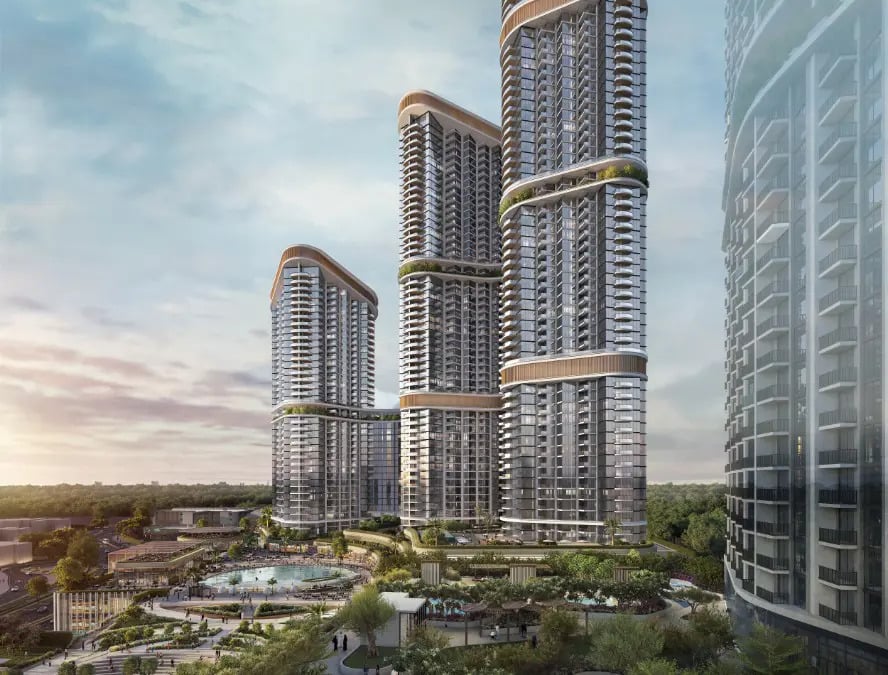 Skyscape by Sobha, image 4 of 8. Render supplied by developer.
