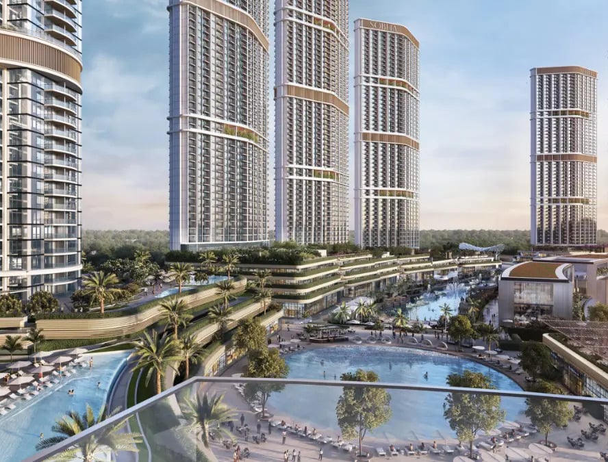 Skyscape by Sobha, image 5 of 8. Render supplied by developer.