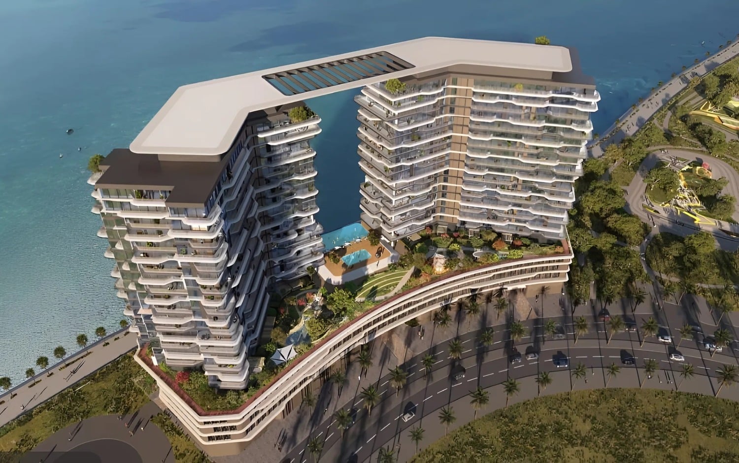 Seamont Autograph Collection Residences by Royal Group, image 1 of 11. Render supplied by developer.