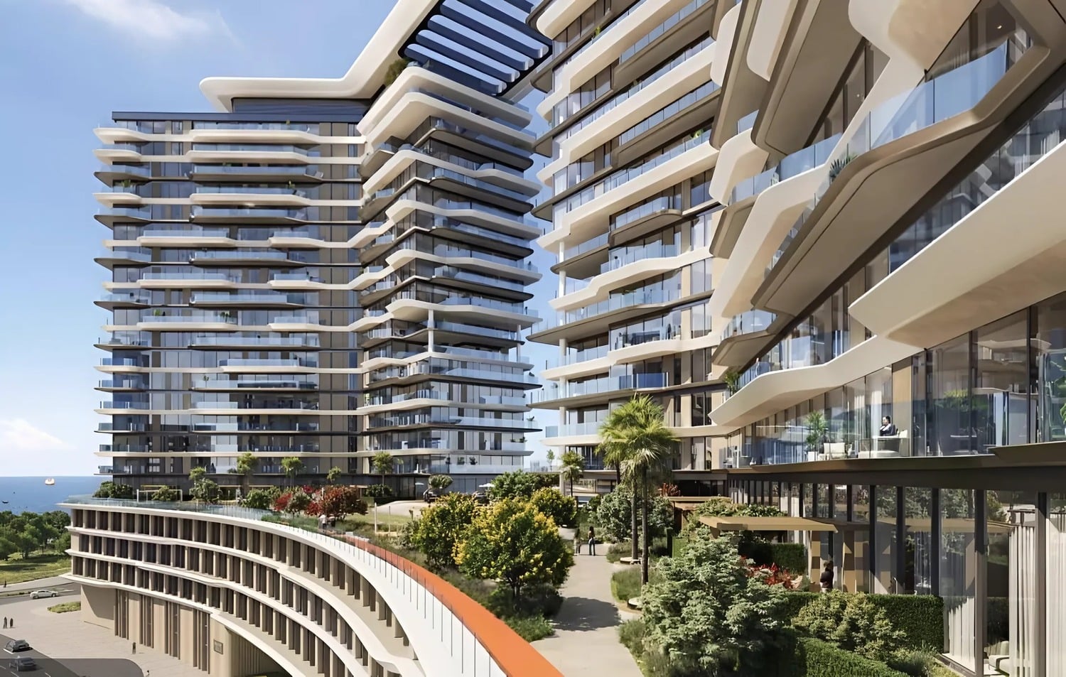 Seamont Autograph Collection Residences by Royal Group, image 2 of 11. Render supplied by developer.