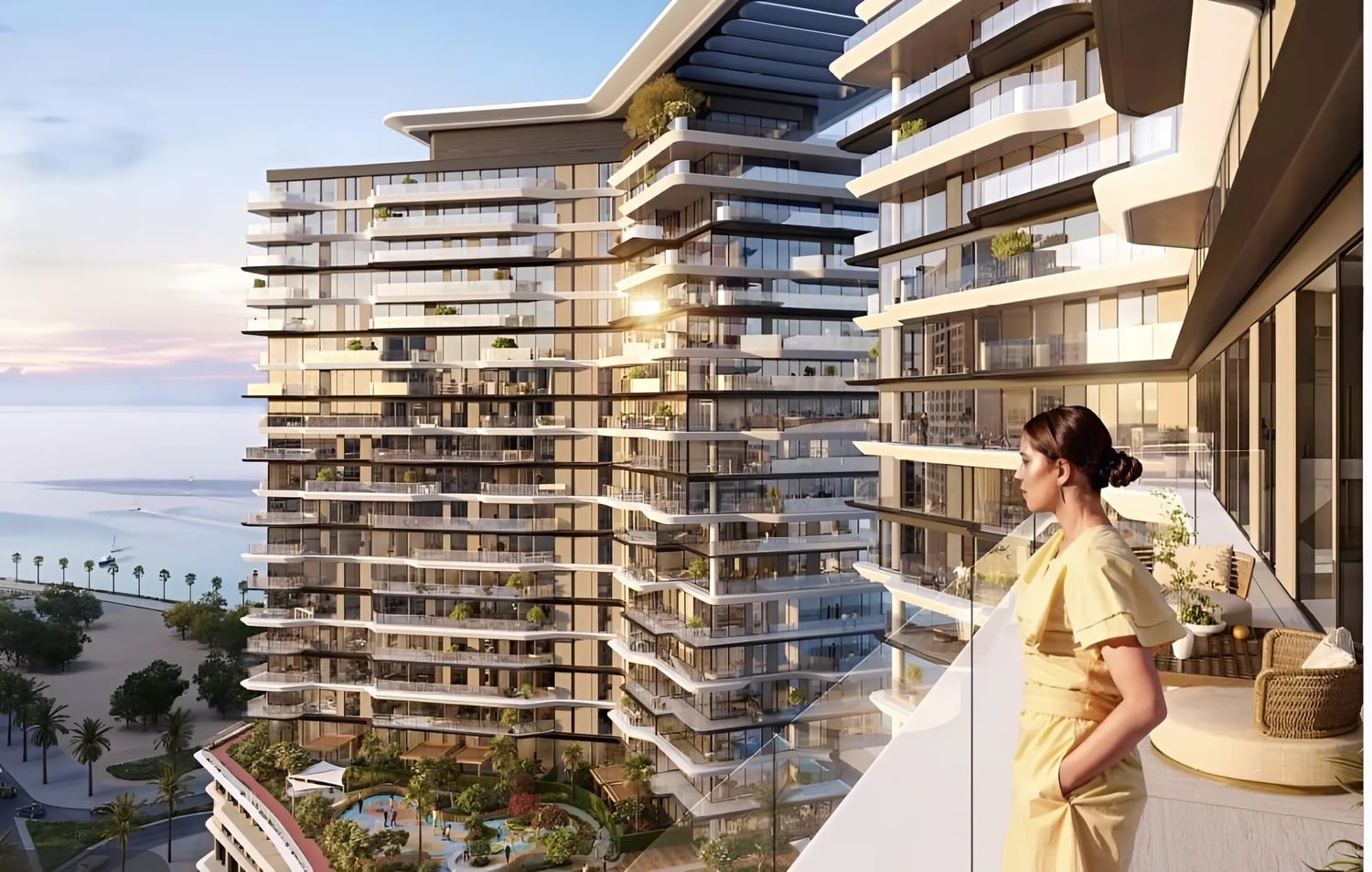 Seamont Autograph Collection Residences by Royal Group, image 4 of 11. Render supplied by developer.