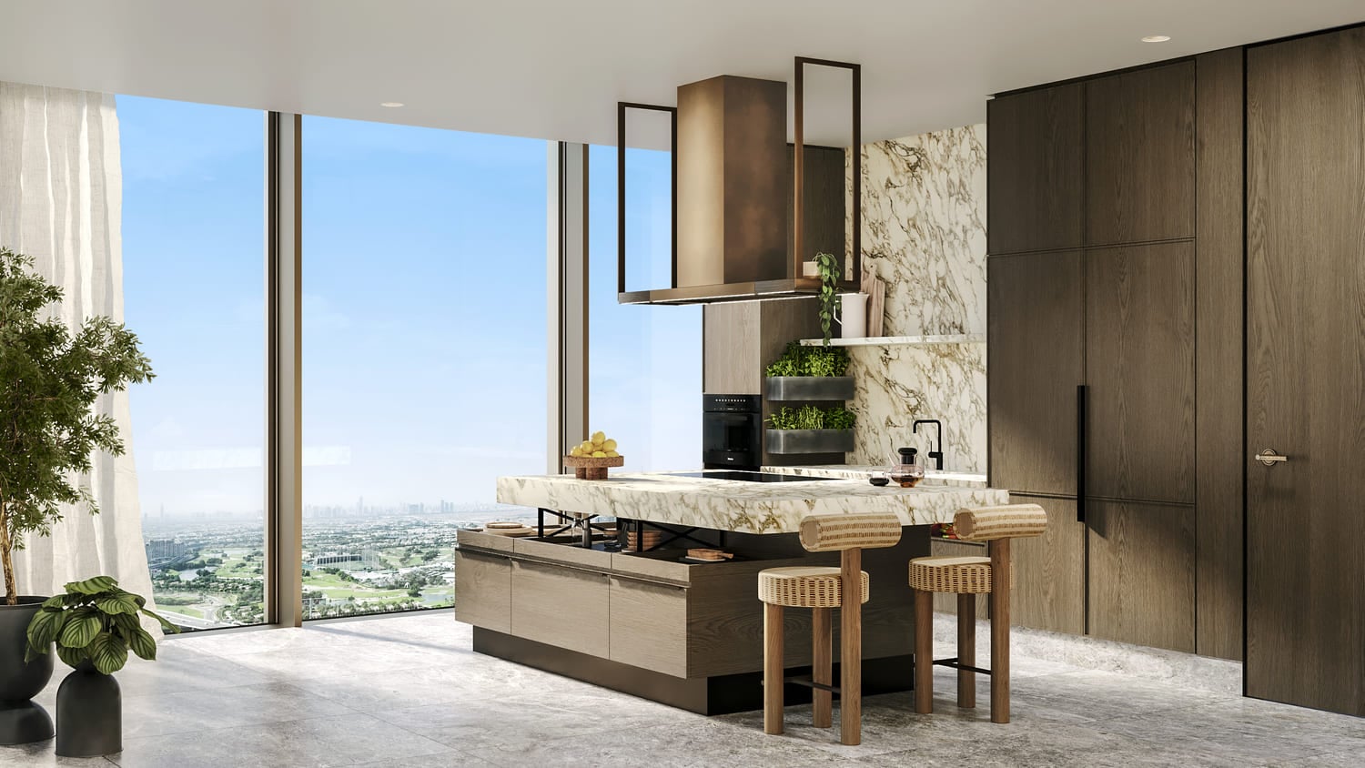 Six Senses Residence by Select Group, image 11 of 23. Render supplied by developer.