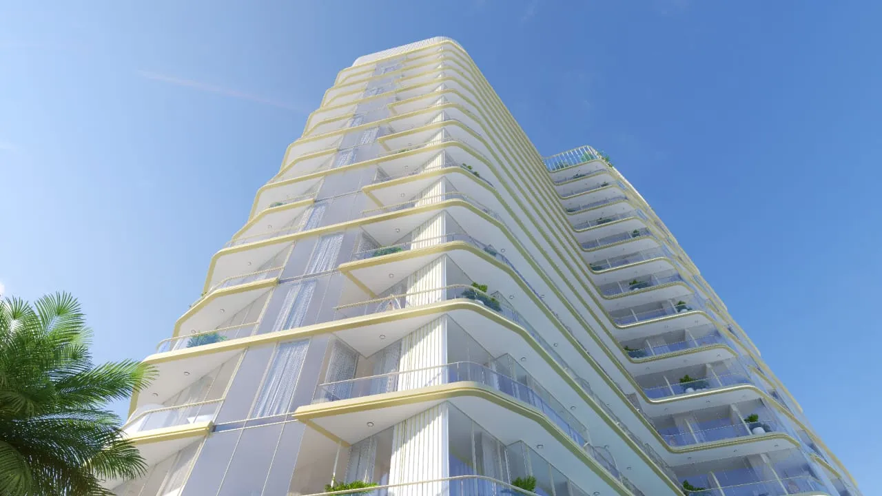 Celesto Tower 2 by Saeed Tarrad Real Estate Development, image 4 of 8. Render supplied by developer.
