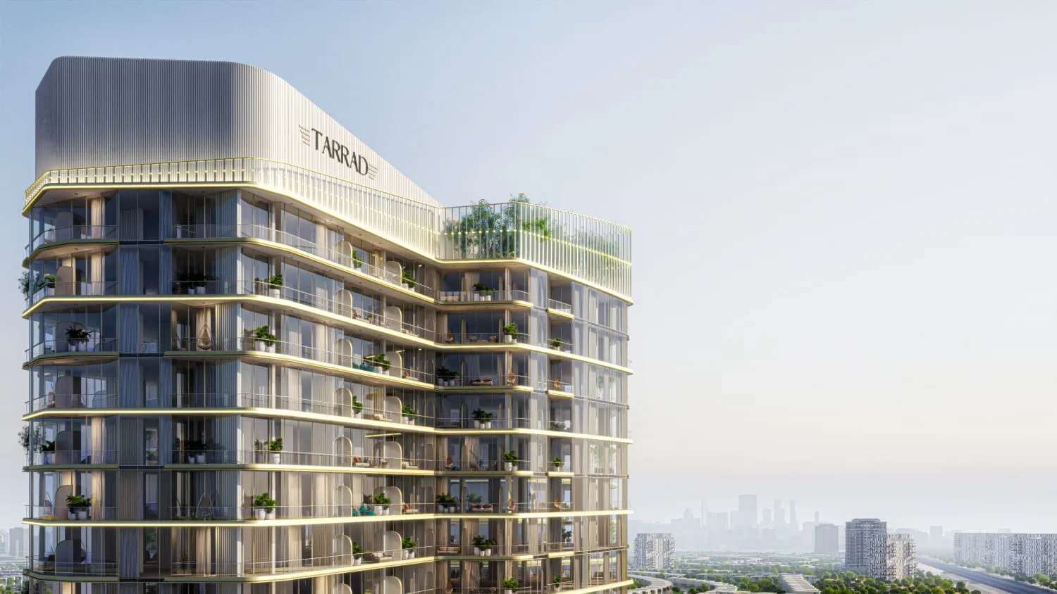 Celesto Tower 2 by Saeed Tarrad Real Estate Development, image 5 of 8. Render supplied by developer.