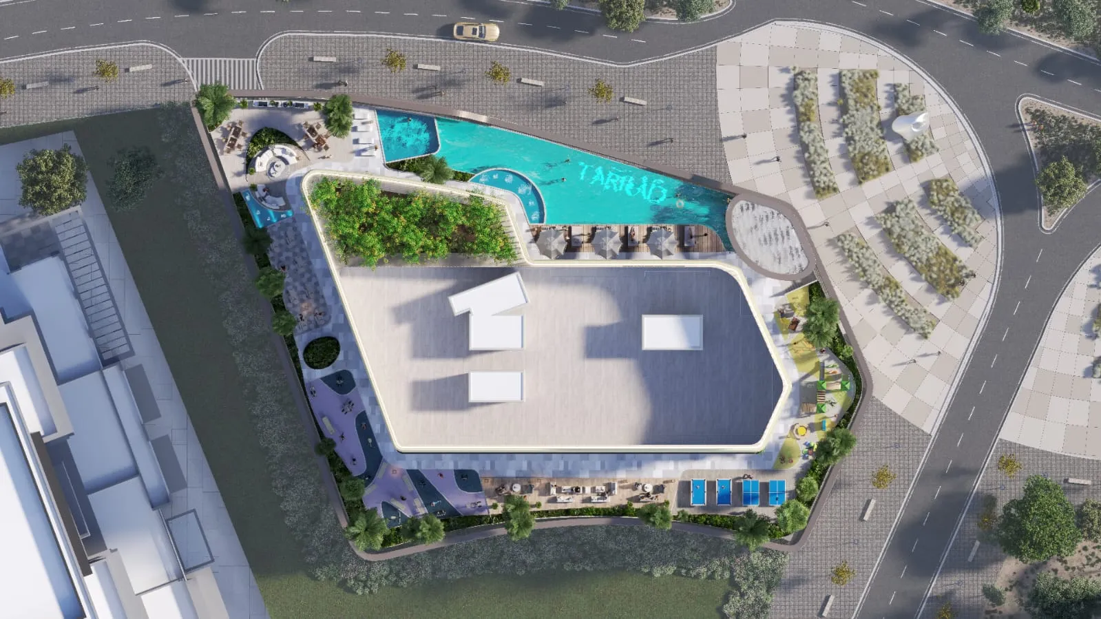 Celesto Tower 2 by Saeed Tarrad Real Estate Development, image 7 of 8. Render supplied by developer.