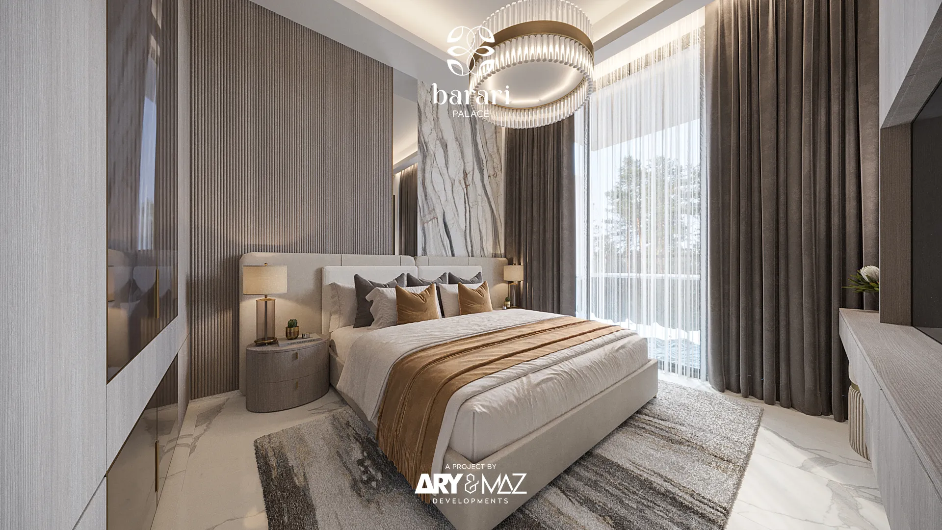 Barari Palace by ARY & MAZ Developments, image 8 of 27. Render supplied by developer.
