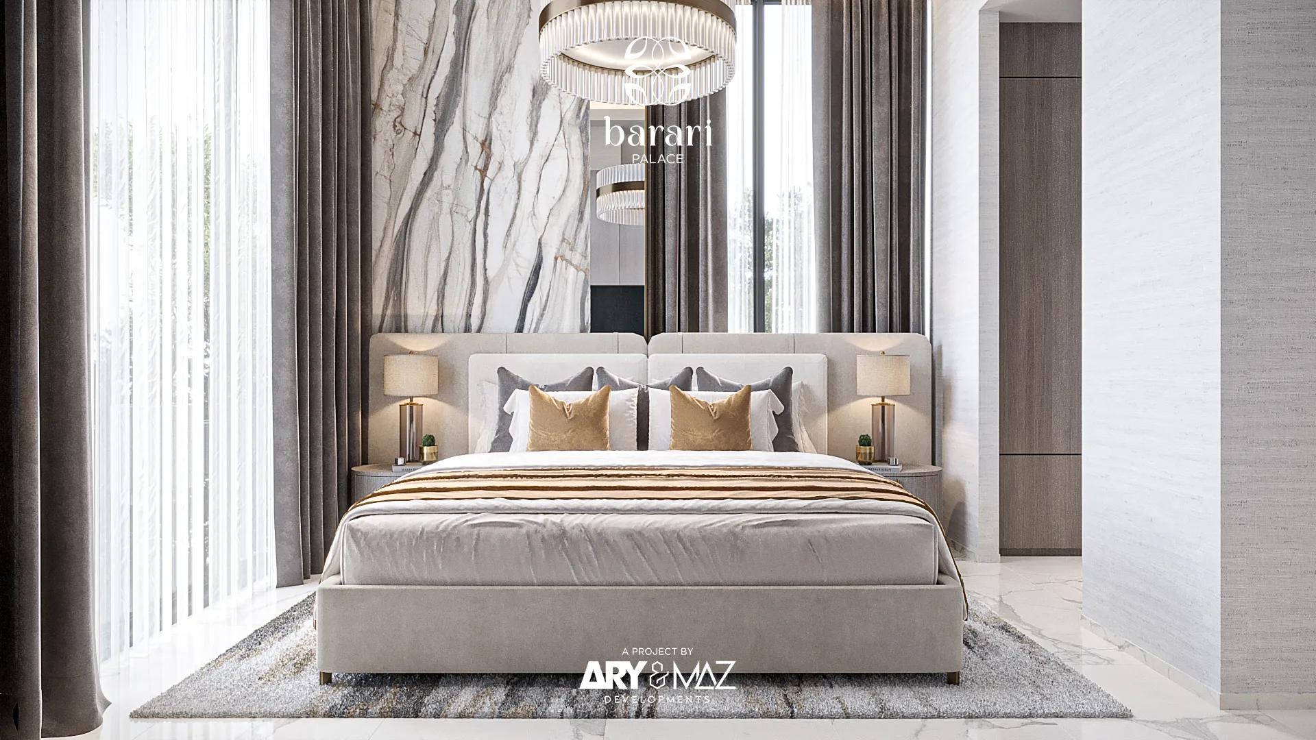 Barari Palace by ARY & MAZ Developments, image 10 of 27. Render supplied by developer.