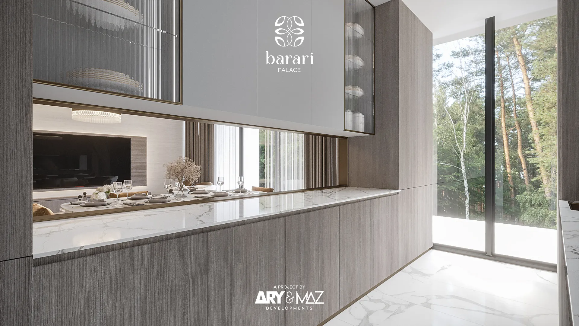 Barari Palace by ARY & MAZ Developments, image 14 of 27. Render supplied by developer.