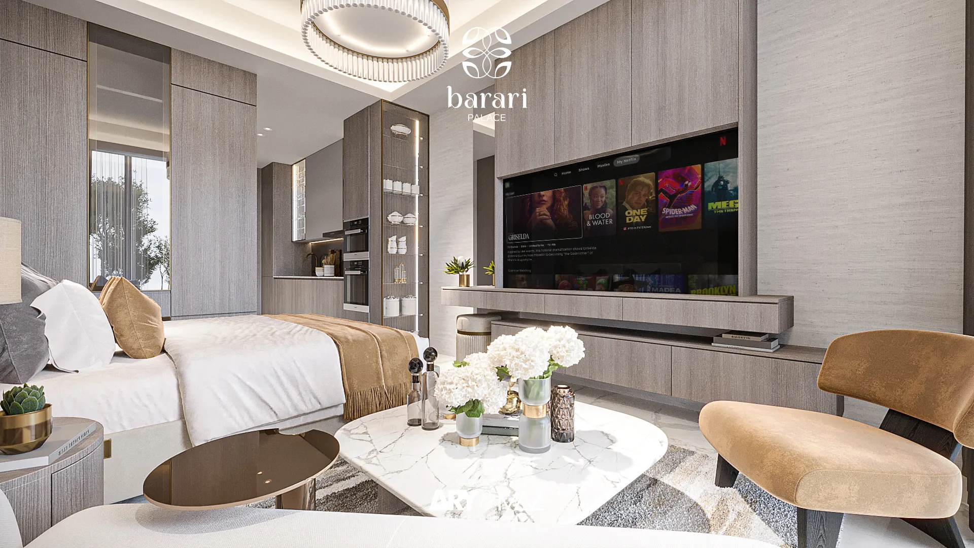 Barari Palace by ARY & MAZ Developments, image 22 of 27. Render supplied by developer.