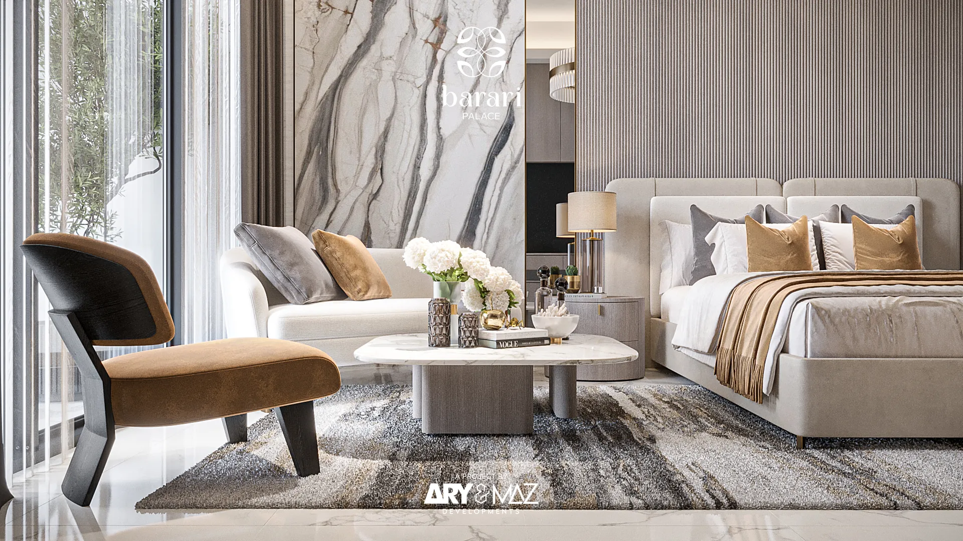 Barari Palace by ARY & MAZ Developments, image 24 of 27. Render supplied by developer.