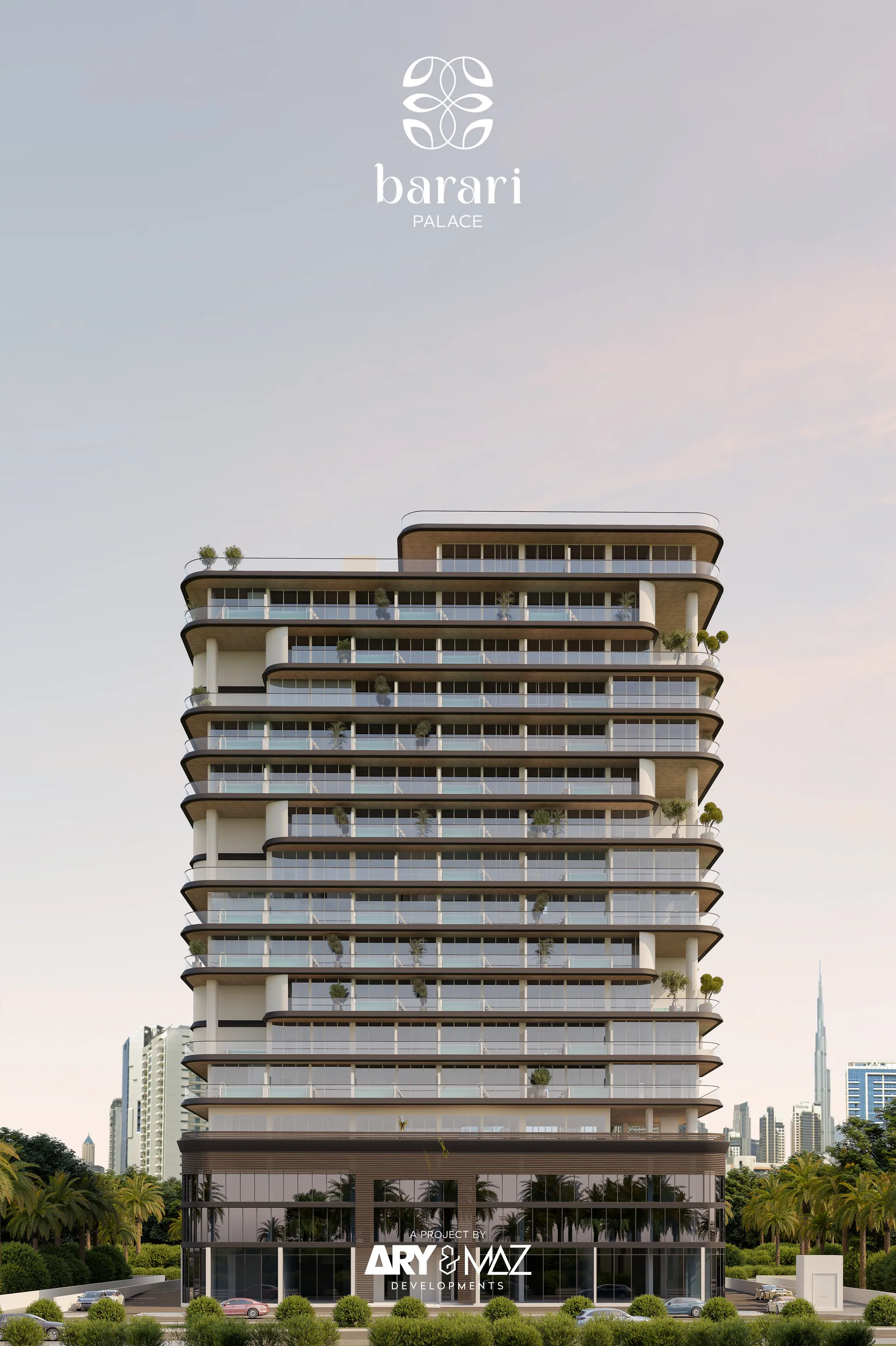Barari Palace by ARY & MAZ Developments, image 5 of 27. Render supplied by developer.
