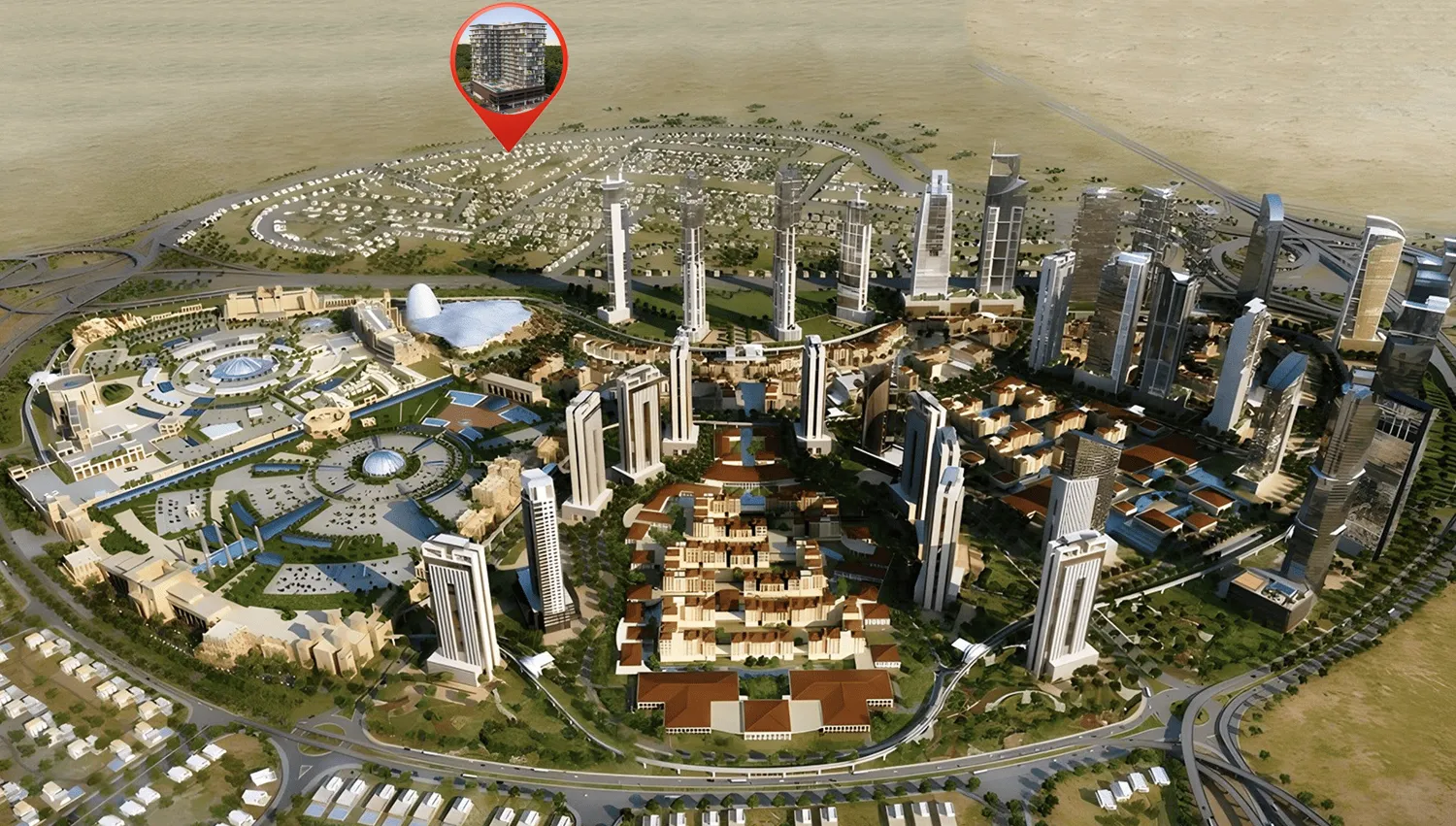 Barari Palace by ARY & MAZ Developments, image 25 of 27. Render supplied by developer.