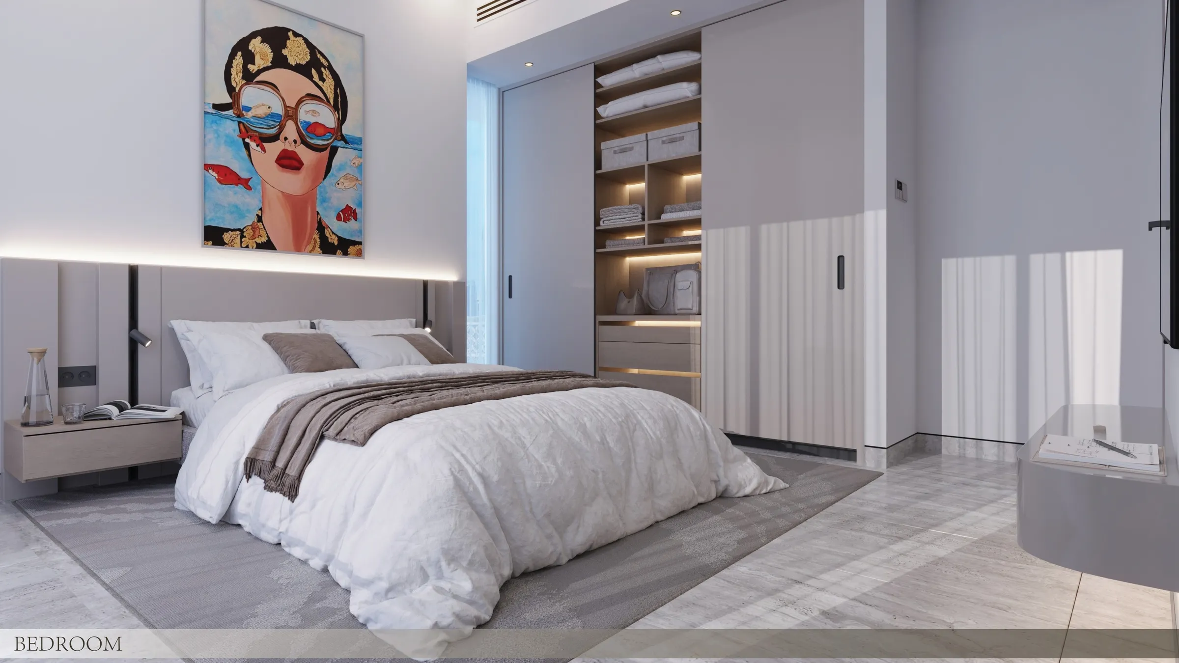 Al Vista by Dubai Investments, image 6 of 11. Render supplied by developer.