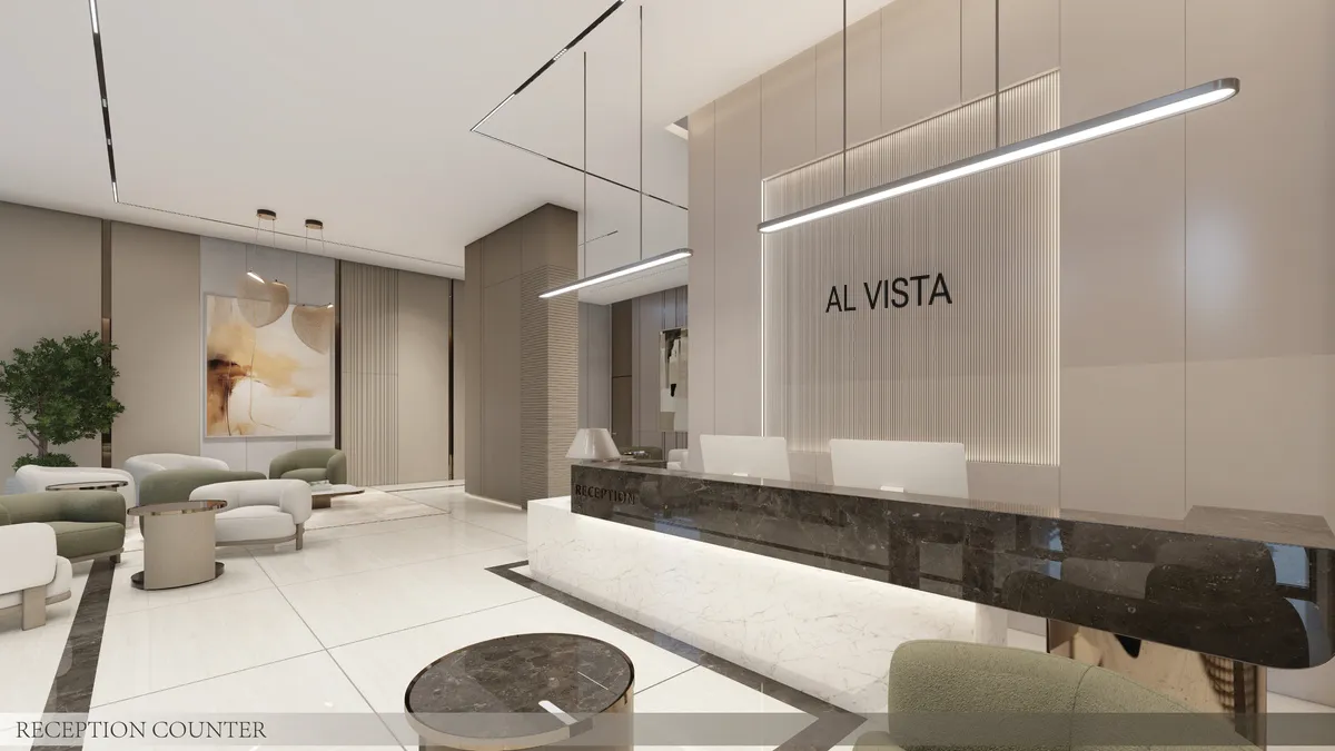 Al Vista by Dubai Investments, image 11 of 11. Render supplied by developer.