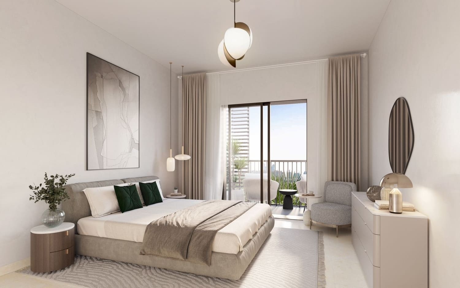Aysha Residences 1 and 2 by Eagle Hills, image 9 of 12. Render supplied by developer.