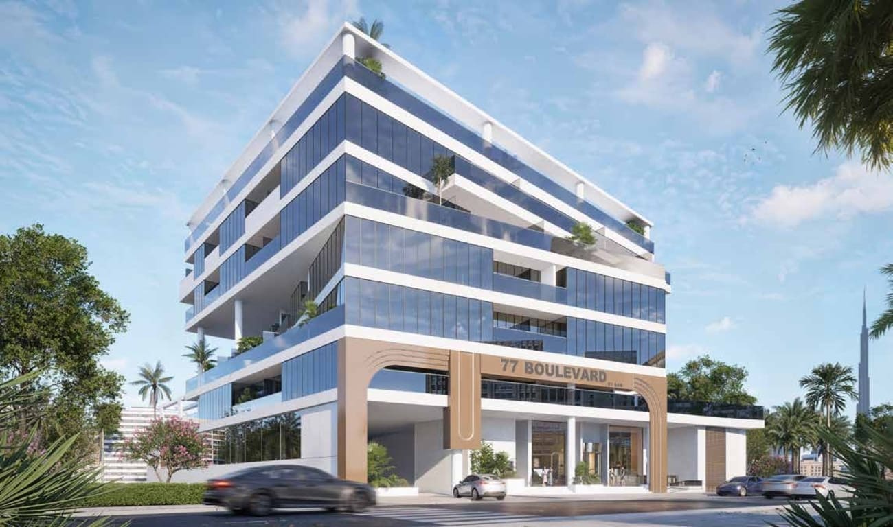 77 Boulevard by BAMX Development, image 2 of 12. Render supplied by developer.