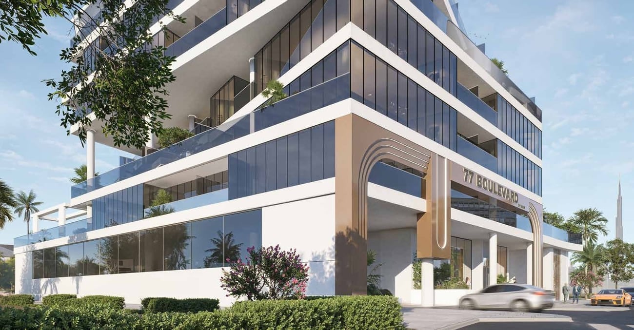 77 Boulevard by BAMX Development, image 4 of 12. Render supplied by developer.
