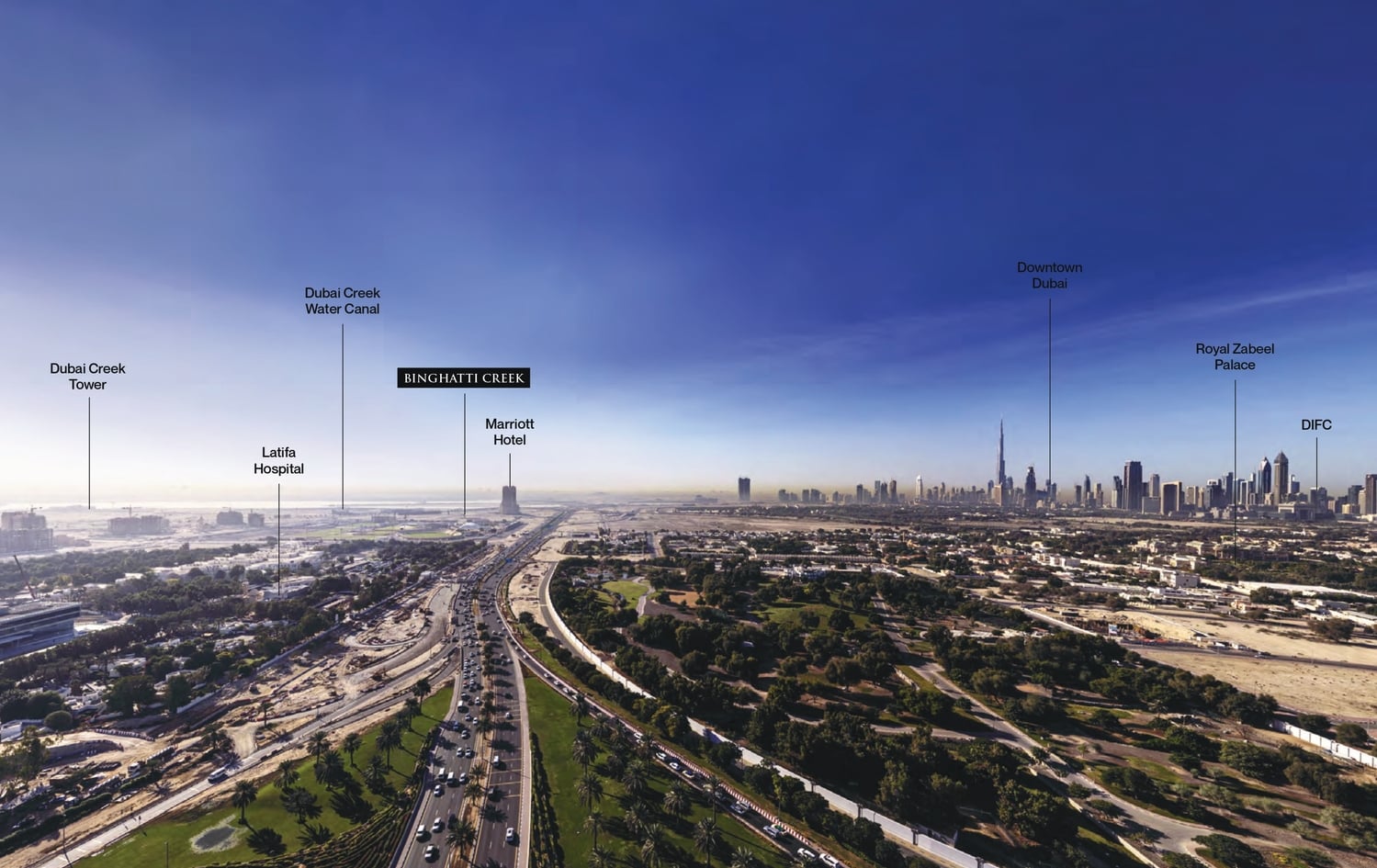 Binghatti Creek, image 7 of 7. Render supplied by developer.