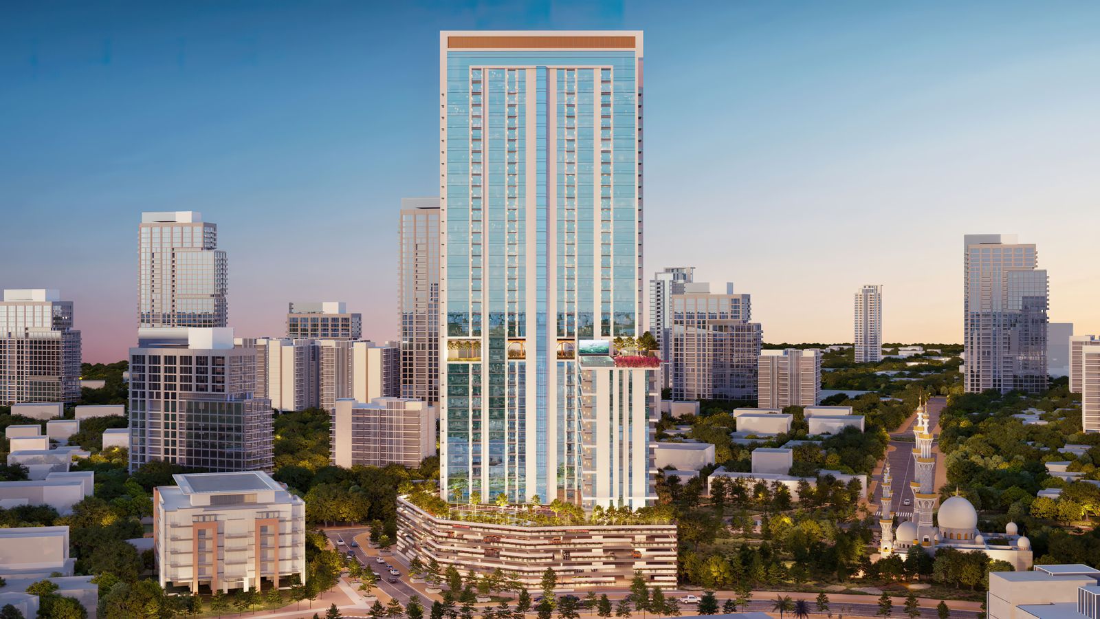 Kyoto by ORO24 by ORO24 Real Estate Developments, Arjan. Render supplied by developer.