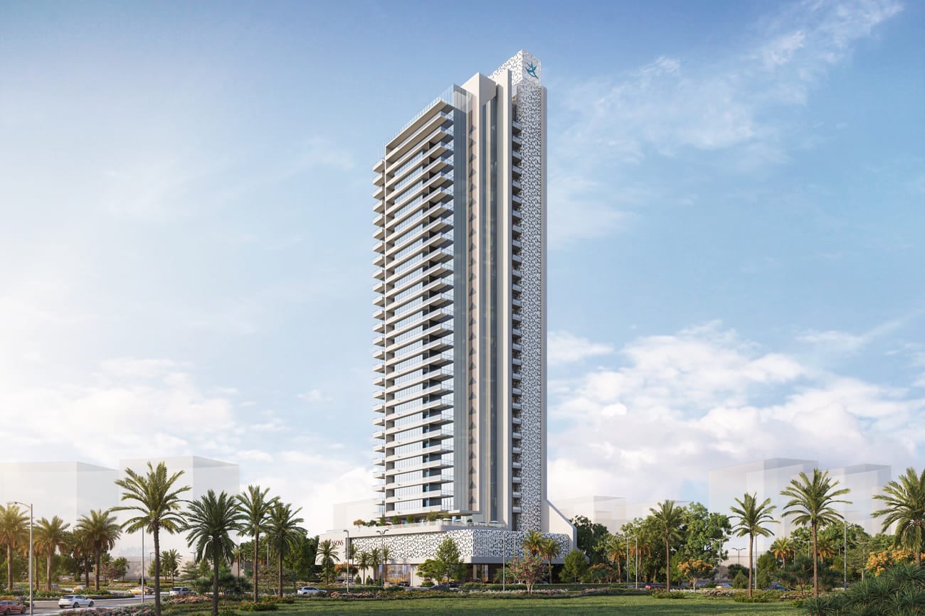 All Seasons Residence by Al Zarooni Developments in Dubai Sports City, render supplied by developer