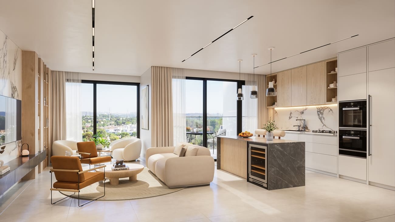 All Seasons Residence by Al Zarooni Developments, image 7 of 11. Render supplied by developer.