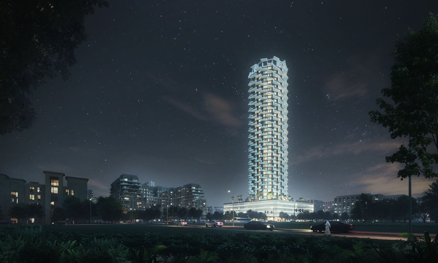 Binghatti Phantom, image 1 of 19. Render supplied by developer.