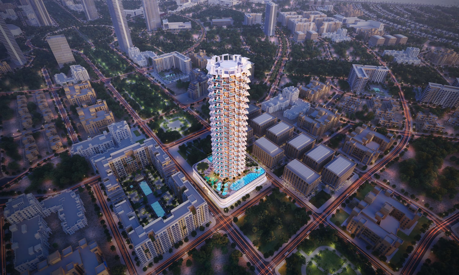 Binghatti Phantom, image 2 of 19. Render supplied by developer.