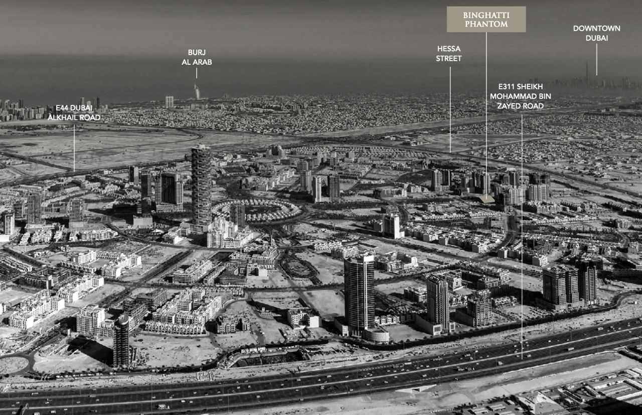 Binghatti Phantom, image 17 of 19. Render supplied by developer.