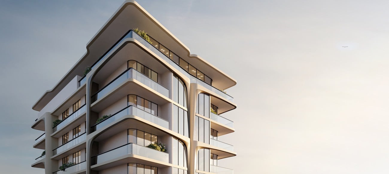 Trillium Heights by El Prime Properties, Al Satwa. Render supplied by developer.